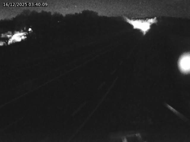 Webcam sur la N19 à Lyoffans. Vue orientée vers Vesoul