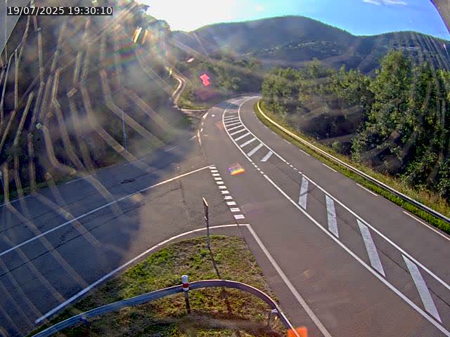 Caméra autoroute France - N66, col du Bussang direction Remiremont