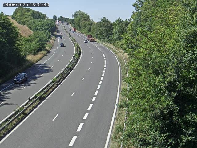 Caméra autoroute France - A33, Rosières direction Lunéville