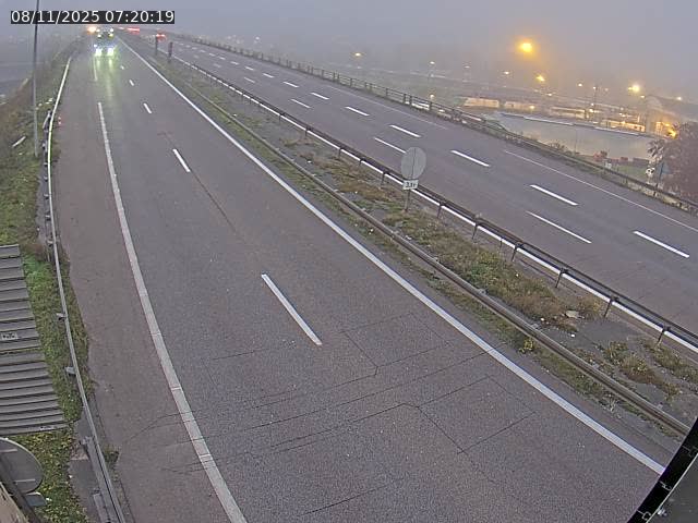 Caméra autoroute France - A31, Yutz direction Metz