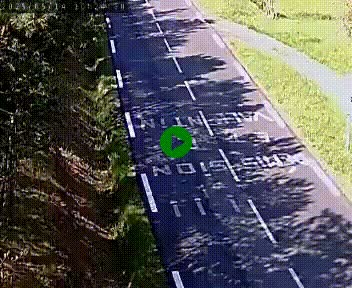 Caméra routière France - N102, au niveau du col de Montmirat à Saint-Etienne-du-Valdonnez à 1039 mètres d'altitude