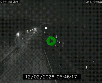 Webcam sur le périphérique de Nantes (N844) à hauteur de Porte de la Chapelle, au nord de la ville