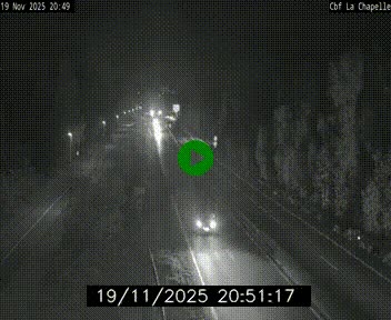 Webcam sur le périphérique de Nantes (N844) à hauteur de Porte de la Chapelle, au nord de la ville