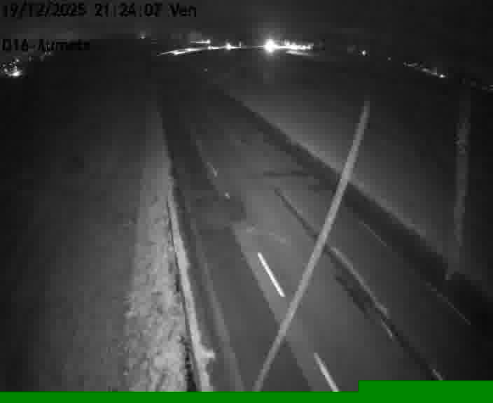 Webcam sur la D16 à Aumetz. Vue orientée vers A30