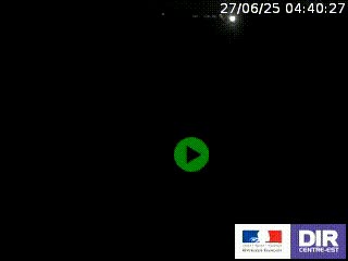 Webcam routière sur la RN7 à hauteur de Toulon-sur-Allier, entre Moulins et Vichy