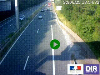 Webcam sur la nationale N90 à Gilly-sur-Isère, en direction et à proximité d'Albertville