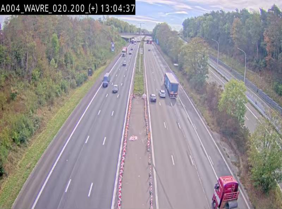 Webcam @ Wavre-sud KP 19.6, A4/E411
