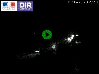 Caméra trafic à Meylan sur la Rocade-Sud de Grenoble en direction d'Aix-en-Provence