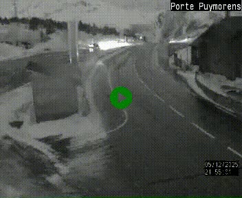 Webcam Col du Puymorens sur N320, en direction de Pas de la Casa (Andorre)