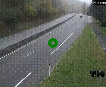 Webcam dans les Pyrénées à hauteur de Mérens-les-Vals sur N320, en direction de Pas de la Casa (Andorre)