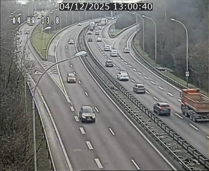 Webcam traffic A4 Luxembourg - BK 3.8 - Leudelange (direction Esch sur Alzette)