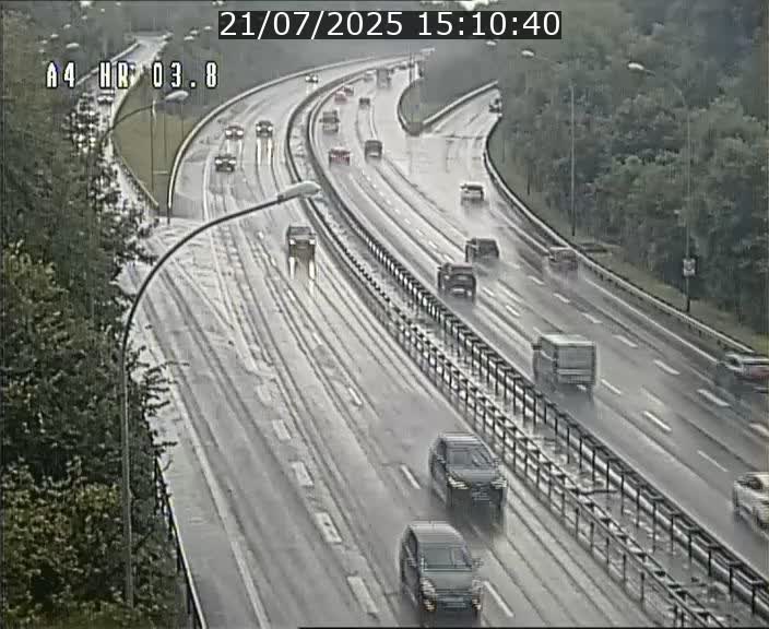 Webcam traffic A4 Luxembourg - BK 3.8 - Leudelange (direction Esch sur Alzette)