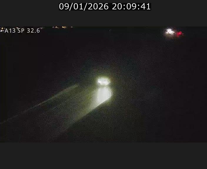 Webcam info trafic A13 à hauteur de Mondorf-les-bains. Vue orientée vers Altwies