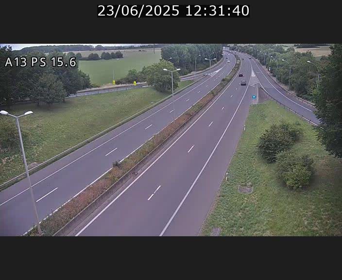 Traffic live webcam Luxembourg Kayl - A13 direction Dudelange - BK 15.6