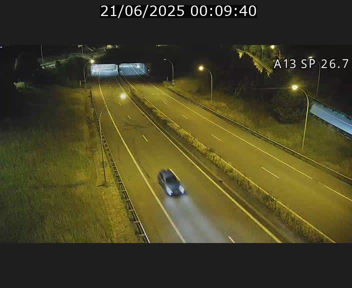 Traffic live webcam Luxembourg Frisange - A13 direction Luxembourg-ville - BK 26.7
