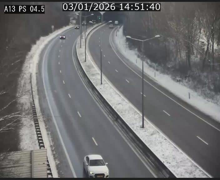 Traffic live webcam Luxembourg Differdange - A13 direction Esch-sur-Alzette - BK 4.5