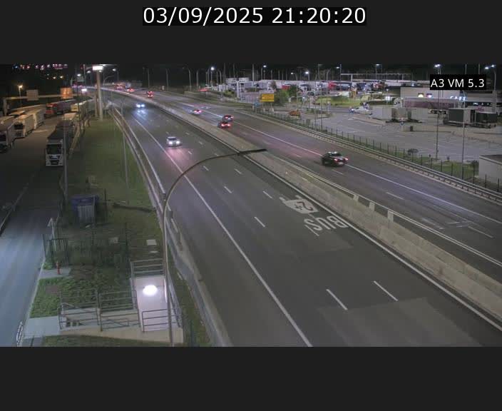 Traffic live webcam Luxembourg Aire de Berchem - A3 - BK 5 - direction France