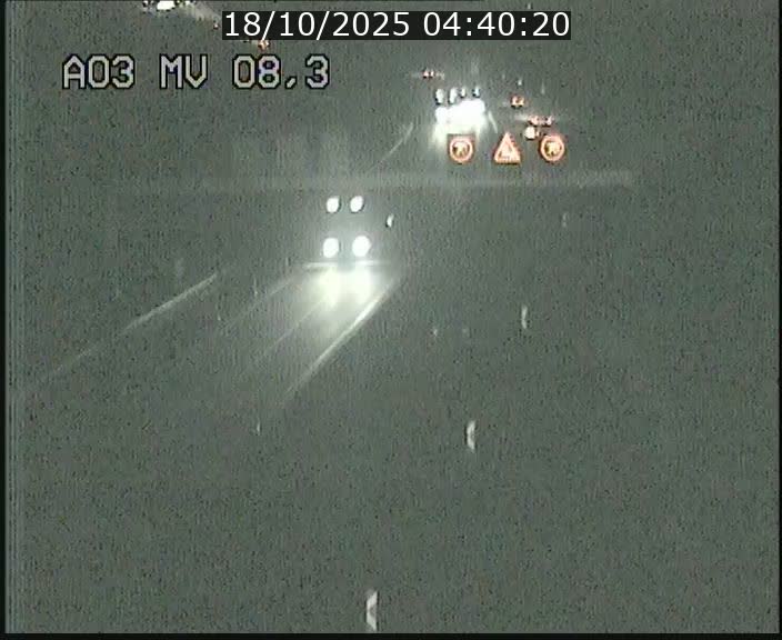 Webcam Autoroute après la Croix de Bettembourg en direction de Luxembourg sur l'A3
