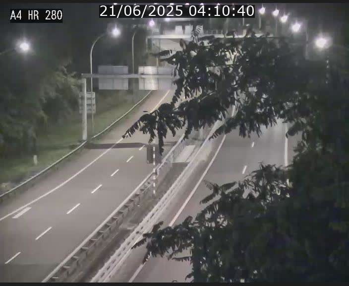 Webcam traffic A4 Luxembourg - BK 0.2 - P+R Bouillon (direction Luxembourg)