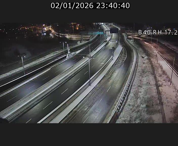 Webcam sur le contournement d'Esch Belval à hauteur de la sortie Université de Luxembourg. Vue orientée vers Luxembourg