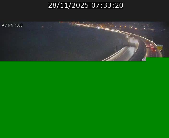 Caméra trafic Luxembourg - A7, Tunnel Gousselerbierg, sortie sud, direction rond-point Lorentzweiler (BK 10.8)