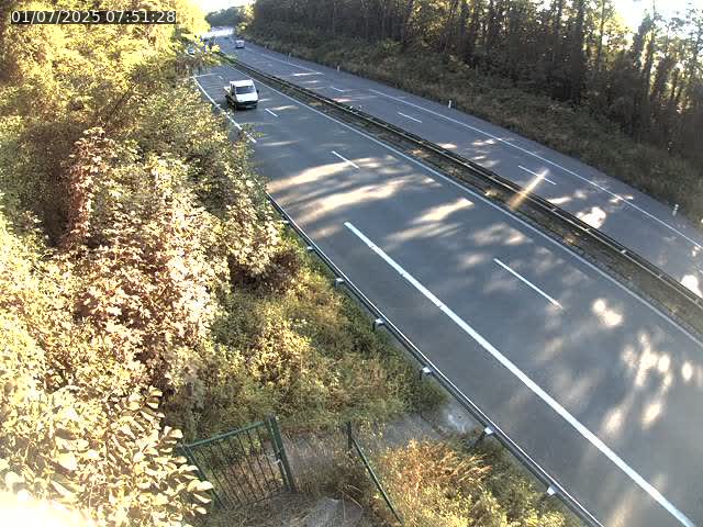 Caméra autoroute France - N52, Crusnes vers Belgique, Luxembourg