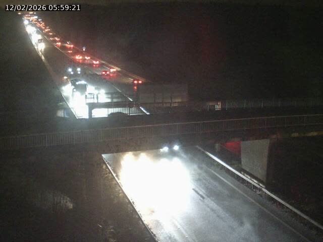 Caméra autoroute France - A31, Zoufftgen direction Luxembourg-ville, à la frontière entre la France et le Luxembourg