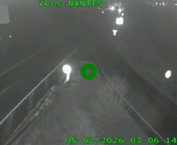 Webcam N147 au nord de Poitiers et à la jonction avec la A10