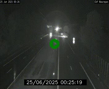 Webcam sur le périphérique de Rennes (N136) à hauteur de Maurepas, au nord de la ville