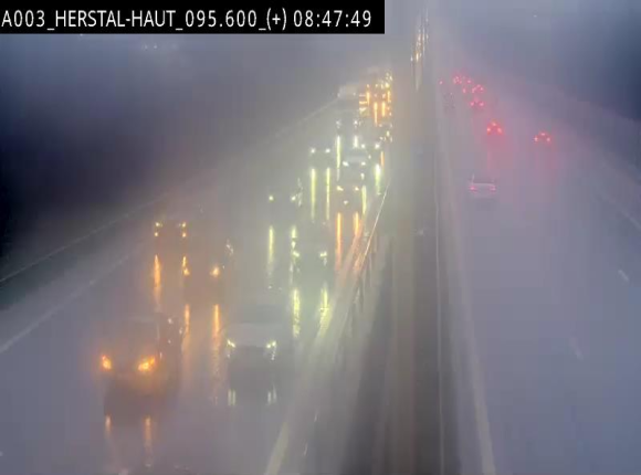 Webcam autoroute Belgique - Herstal - E40 direction Aix-la-Chapelle - BK 97