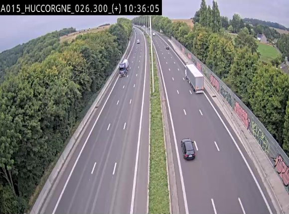 Webcam autoroute Belgique - Viaduc de Huccorgne - E42 