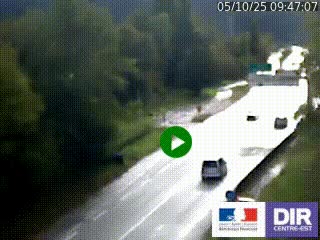 Webcam info trafic à proximité de Vizille sur la N85, au niveau du point de vue du Saut du Moine à Champagnier