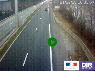 Webcam sur la nationale N90 à Gilly-sur-Isère, en direction et à proximité d'Albertville