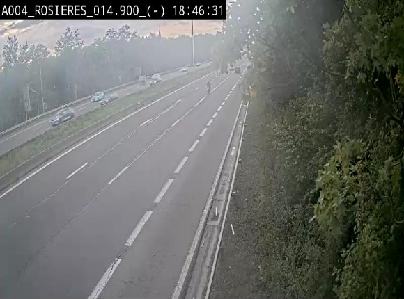 Webcam traffic E411(A4) - BK 14.4 - Rosières