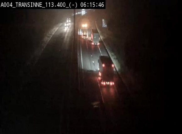 Caméra trafic E411 (A4) - Transinne direction Namur - BK 113.425