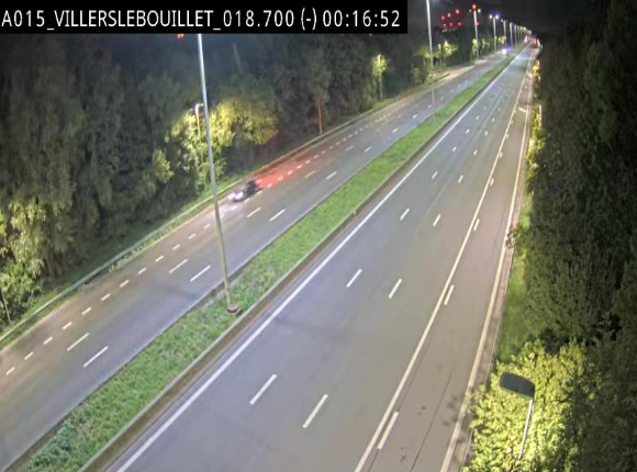 Webcam autoroute Belgique - Villers-le-Bouillet - E42 direction Liège - BK 18.7
