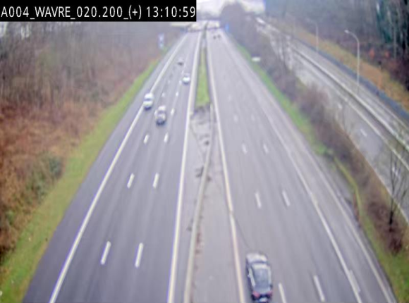 Webcam @ Wavre-sud KP 19.6, A4/E411