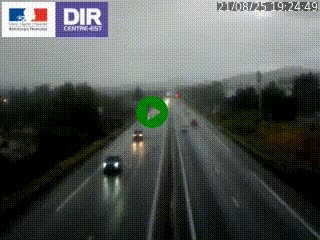 Caméra autoroute à Saint-Etienne (Les Littes) à hauteur du Ikea Saint-Etienne sur l'A72 en direction de Roanne