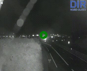 Webcam au début de l'A84 sur le périphérique Ouest de Caen (N814) à hauteur de la sortie 9, Porte de Bretagne