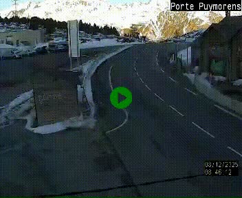 Webcam Col du Puymorens sur N320, en direction de Pas de la Casa (Andorre)