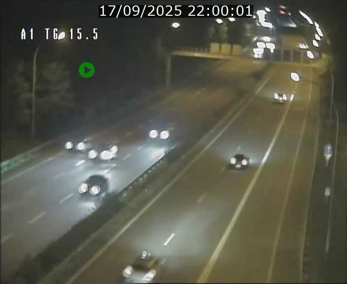 Traffic live webcam Luxembourg Munsbach - A1 direction Luxembourg - BK 15.5