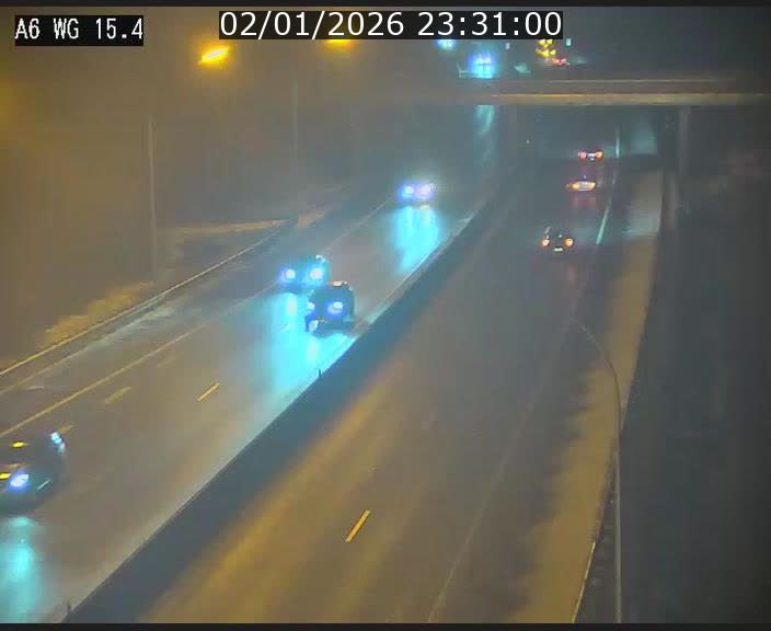 Traffic live webcam Luxembourg Capellen - A6 - BK 15.4 - direction Luxembourg/France/Allemagne