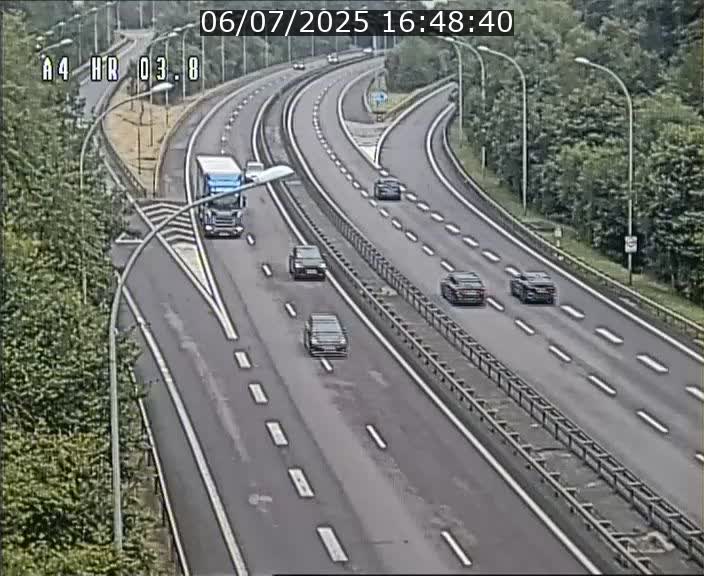 Webcam traffic A4 Luxembourg - BK 3.8 - Leudelange (direction Esch sur Alzette)