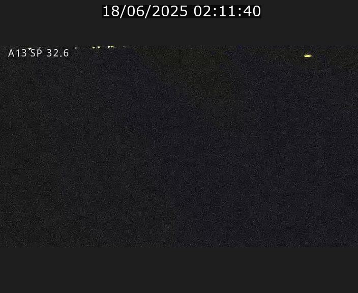 Webcam info trafic A13 à hauteur de Mondorf-les-bains. Vue orientée vers Altwies