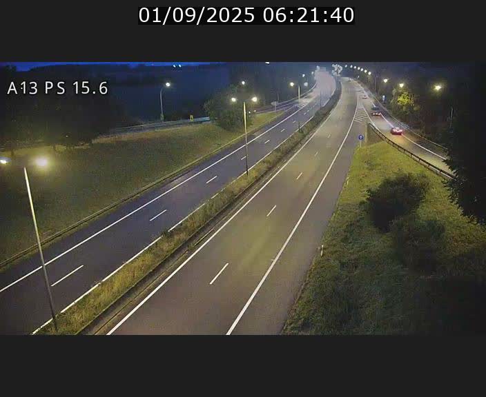 Traffic live webcam Luxembourg Kayl - A13 direction Dudelange - BK 15.6