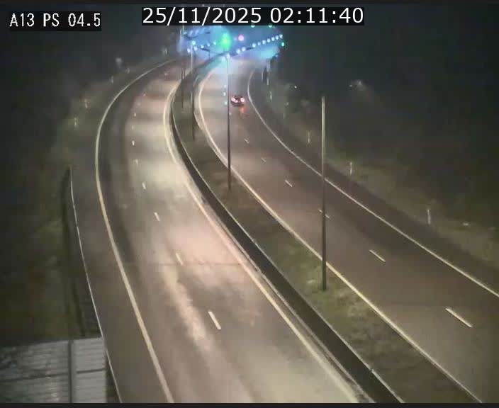 Traffic live webcam Luxembourg Differdange - A13 direction Esch-sur-Alzette - BK 4.5