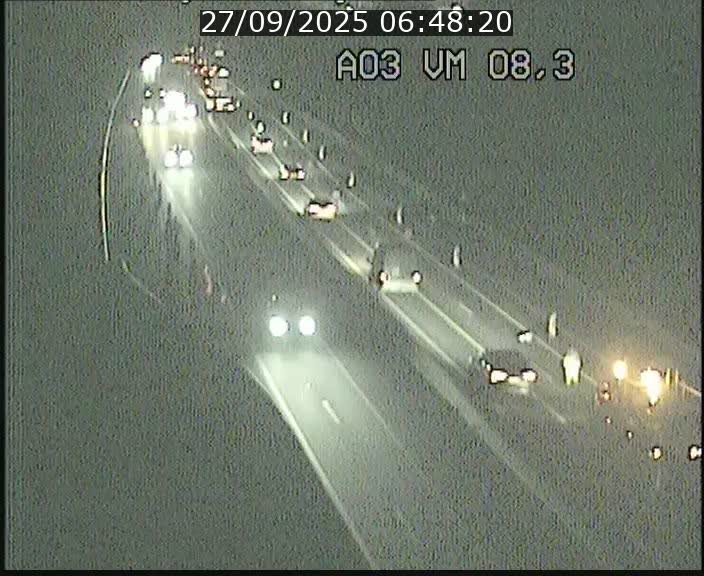 Traffic live webcam Luxembourg Bettembourg - A3 - BK 8.3 - direction France