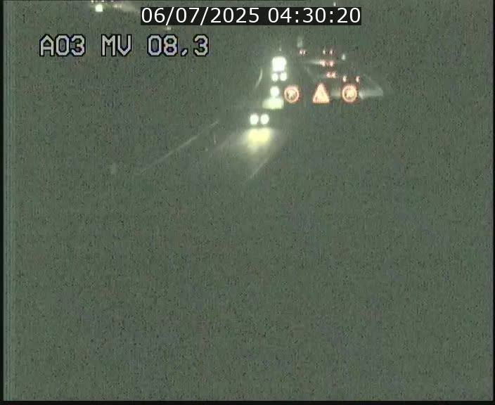 Webcam Autoroute après la Croix de Bettembourg en direction de Luxembourg sur l'A3