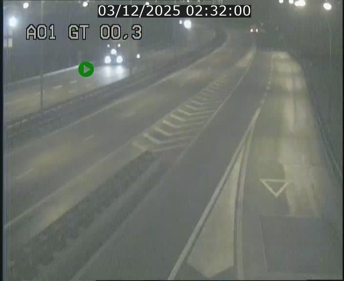 Traffic live webcam Luxembourg Croix de Gasperich - A1 direction Kirchberg - BK 0.3