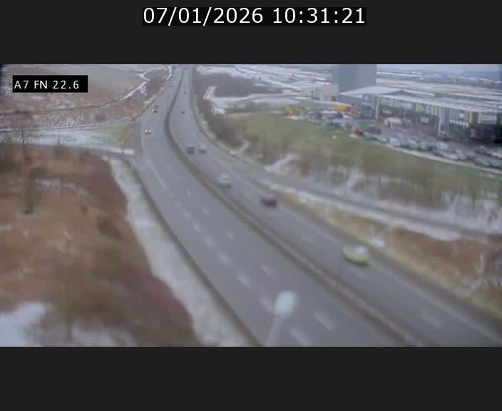 Caméra trafic Luxembourg - A7, Colmar-berg direction Mersch